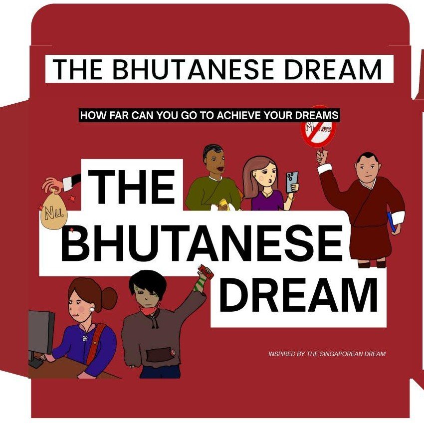 The Bhutanese Dream card game