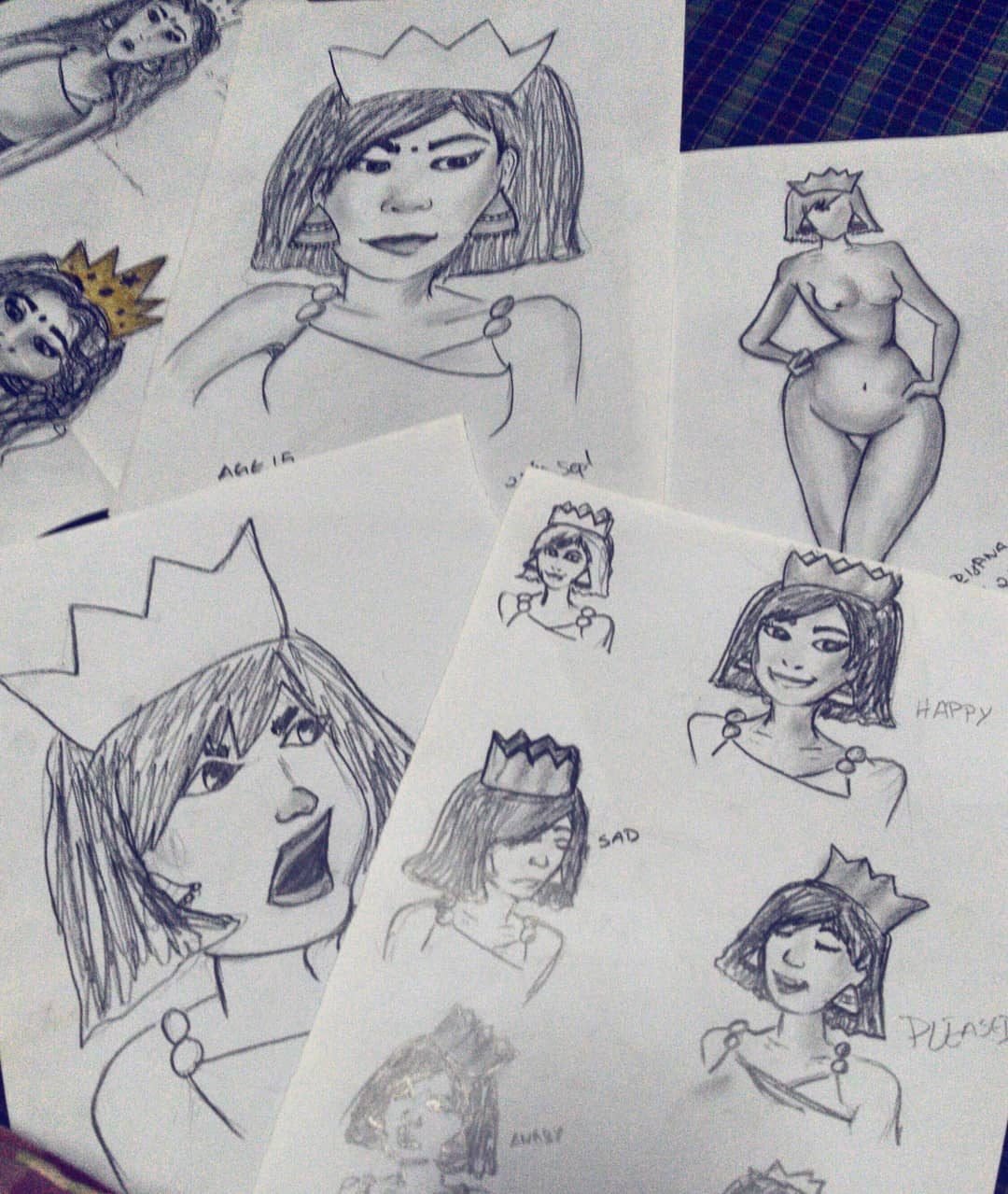 Character design Rani